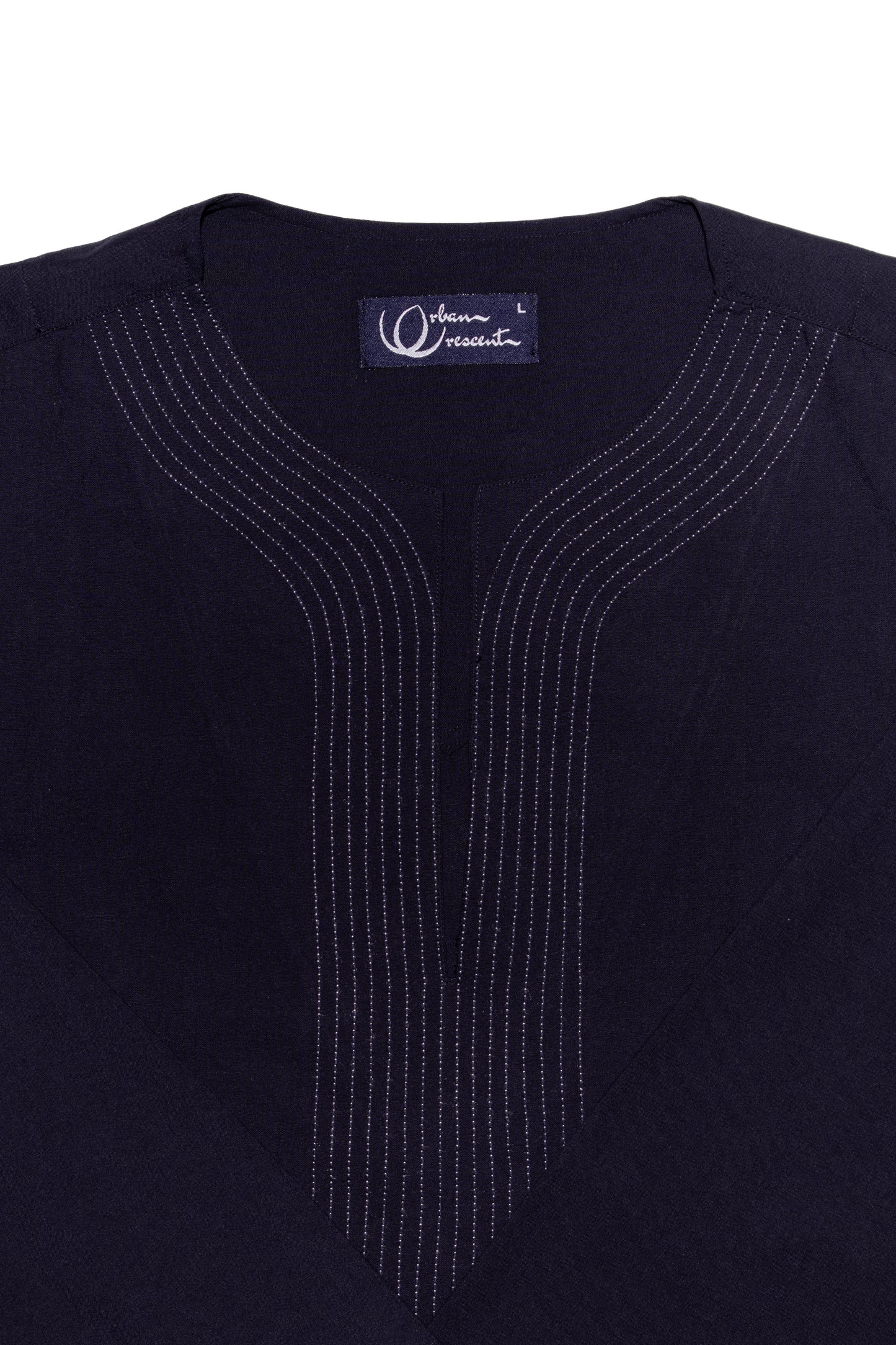 10 - V Neck Navy Blue